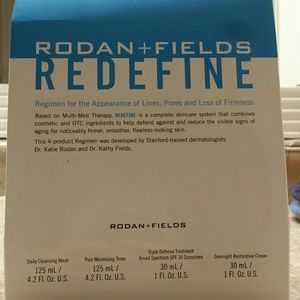 Rodan & Fields Redefine Regimen